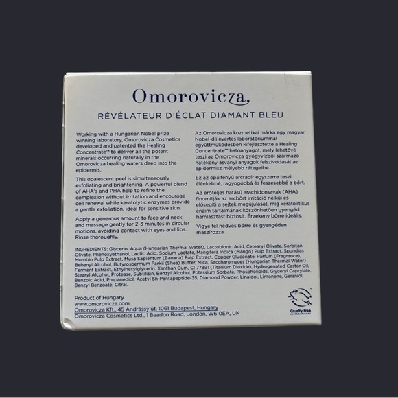 Omorovicza Blue Diamond Resurfacing Peel - Picture 3 of 5